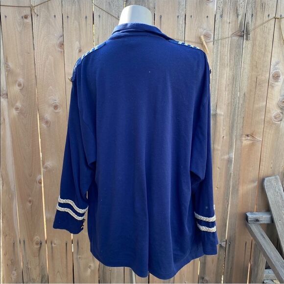 Vintage Bonnie Boerer & Company lightweight sweater blazer size large - Picture 11 of 12